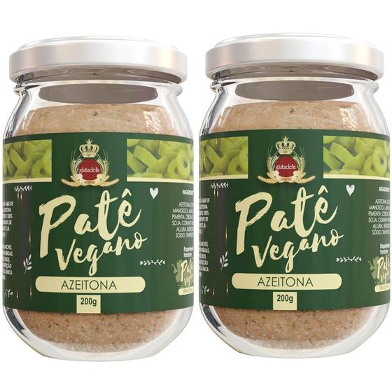 Imagem de Kit 2 Patê Azeitona Glutadela Schillife 200g - Vegano