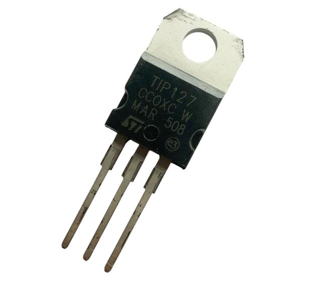 Imagem de Kit 2 pçs - transistor tip127 - pnp darlington - 5amp 100v