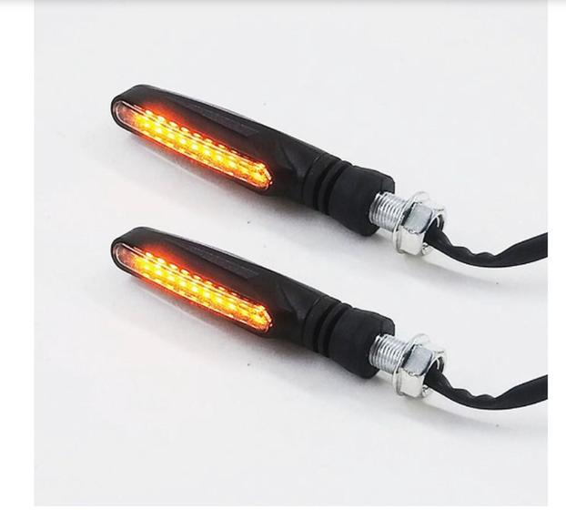 Imagem de Kit 2 peças Pisca Moto Será Led Palito