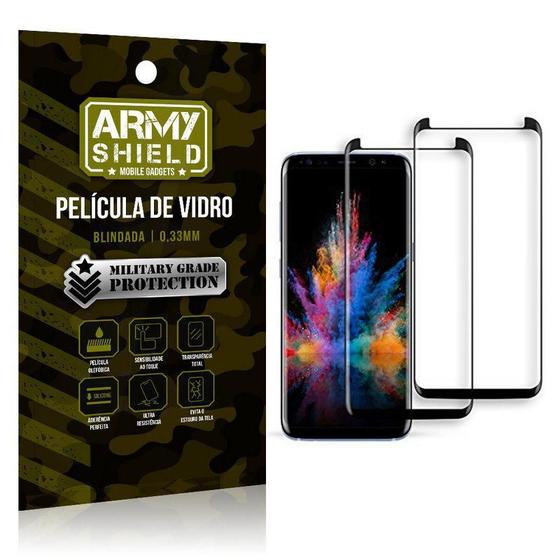 Imagem de Kit 2 Películas De Vidro Curvada Samsung S9 Plus -Armyshield