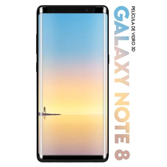 Imagem de Kit 2 Películas De Vidro Full 3D Curvada Para Galaxy Note 8 N950 6.3