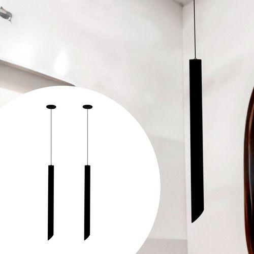 Imagem de Kit 2 Pendente Lustre De Teto Para Sala Ambiente - Tubo Cilindro 50cm 3w Bivolt