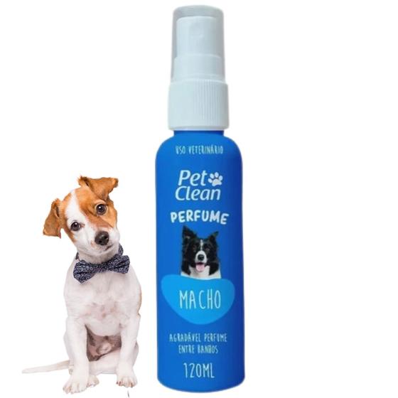 Imagem de Kit 2 Perfume Colonia Pet Clean Macho Femea Cachorro Gato