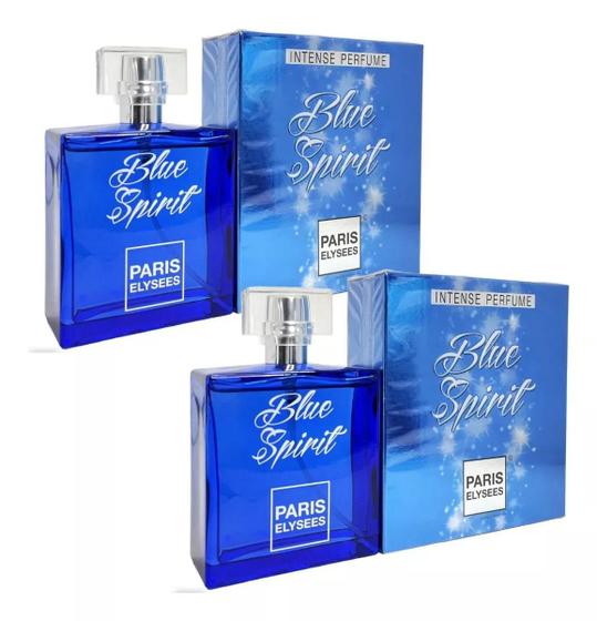 Imagem de Kit 2 Perfumes Blue Spirit Feminino Edt 100ml