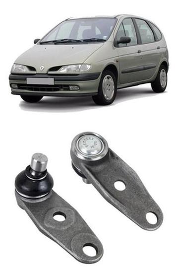 Imagem de Kit 2 Pivô Bandeja Balança Dianteira Renault Scenic 98 1999