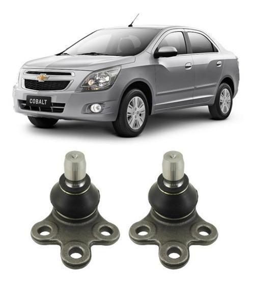 Imagem de Kit 2 Pivô Inferior Suspensão Dianteira Cobalt 11 2 2013