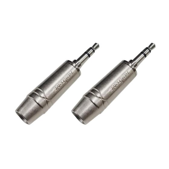 Imagem de Kit 2 Plug P2 Macho Estéreo Prof Para Celular Mesmo Com Capa
