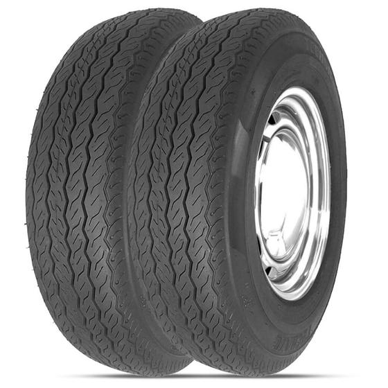 Imagem de Kit 2 Pneu Aro 14 5.90-14 Technic 80P TT T-700