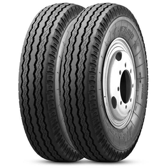 Kit 2 Pneu Aro 16 7.50-16 JK Tyre 124/121M 16PR TT JET RIB Menor preço em Kit 2 Pneu Aro 16 7.50-16 JK Tyre 124/121M 16PR TT JET RIB