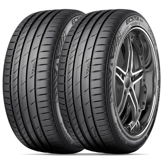 Imagem de Kit 2 Pneu Aro 17 225/50R17 Kumho 98Y TL Ecsta PS71