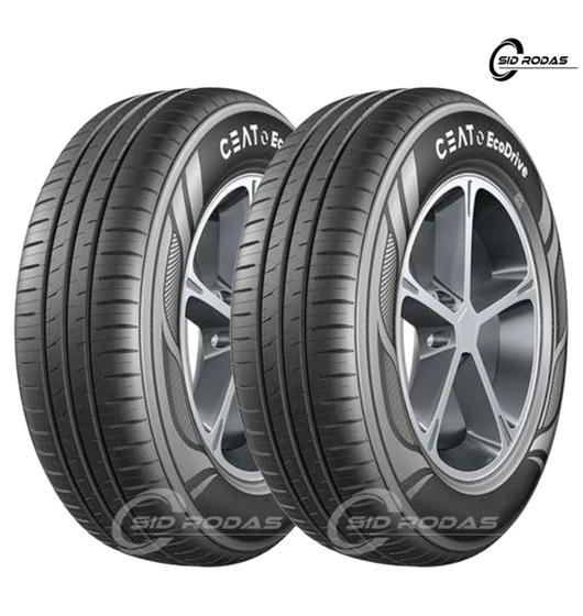 Kit 2 Pneu CEAT Aro 14 165/70R14 Ecodrive 81T Menor preço em Kit 2 Pneu CEAT Aro 14 165/70R14 Ecodrive 81T