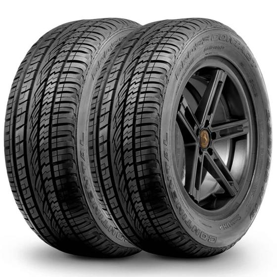 Imagem de Kit 2 Pneu Continental Aro 19 235/55r19 105w Cross Contact Uhp