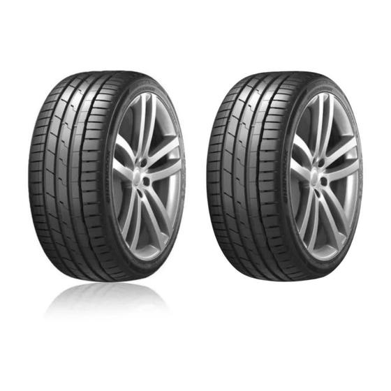 Imagem de Kit 2 Pneu Hankook Aro 18 Ventus S1 Evo 3 K127 225/45R18 91Y