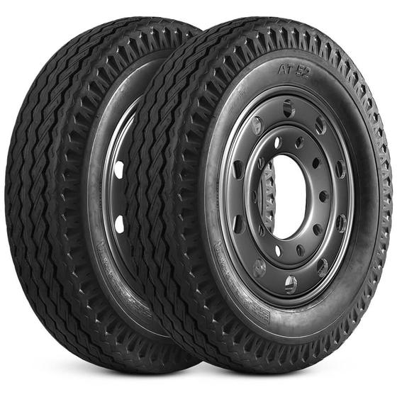 Imagem de Kit 2 Pneu Pirelli Anteo Aro 16 7.00-16C 113/112L 10PR TT AT52 Liso Rodoviário