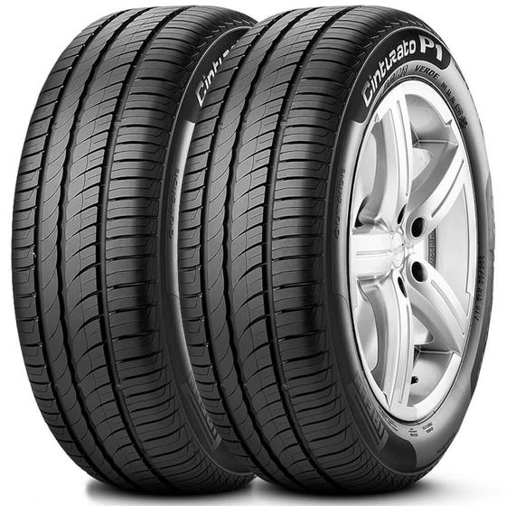 Imagem de Kit 2 Pneu Pirelli Aro 16 195/60r16 89h Cinturato P1