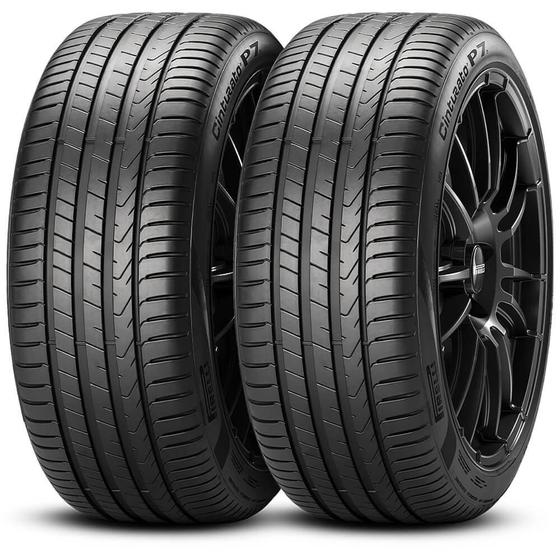 Imagem de Kit 2 Pneu Pirelli Aro 17 205/50R17 89V TL Cinturato P7 P7C2