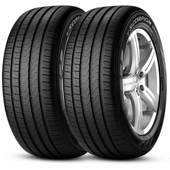 Imagem de Kit 2 Pneu Pirelli Aro 19 235/55r19 105V XL Scorpion Verde