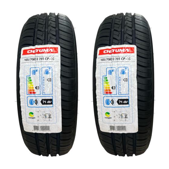 Imagem de Kit 2 Pneus 165/70R13 79T CP-16 Chituma Aro 13