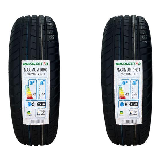 Imagem de Kit 2 Pneus 185/70R14 88H Maximum Doublestar DH03 Aro 14