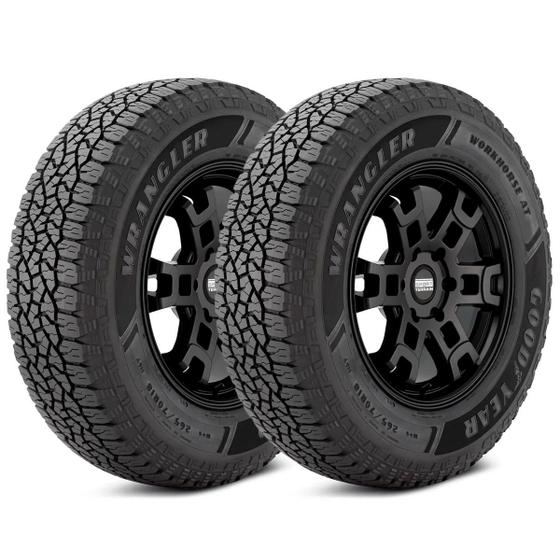 Imagem de Kit 2 Pneus 215/65R16 Goodyear Wrangler Workhorse AT 102H