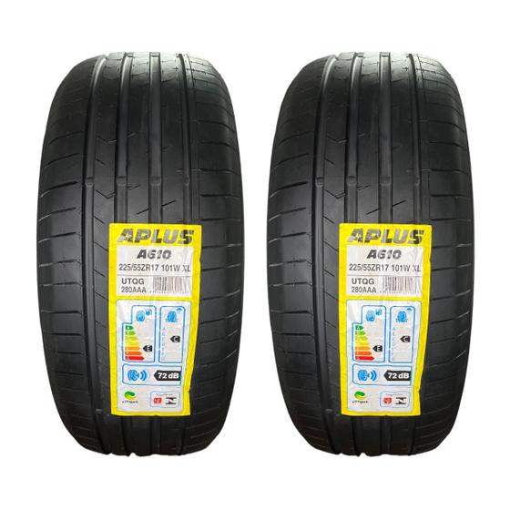 Imagem de Kit 2 Pneus 225/55R17 101W TL Aplus A610-3 XL Aro 17