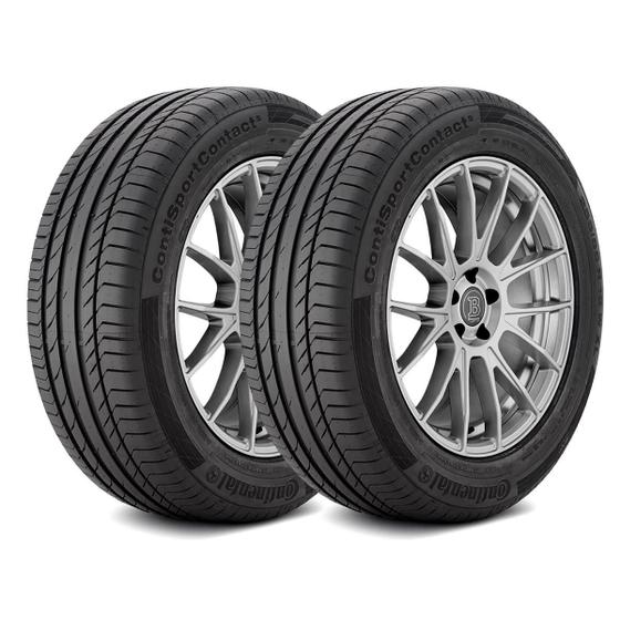 Imagem de Kit 2 Pneus 235/55R19 Continental Contisportcontact 5 Suv 105V