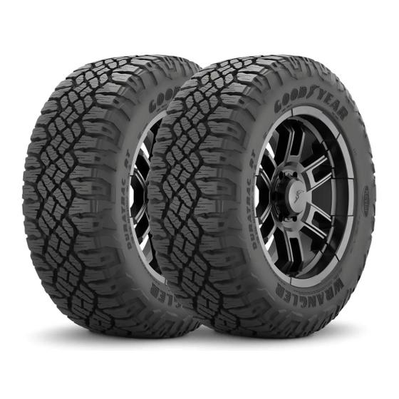 Imagem de Kit 2 Pneus 265/60R18 Goodyear Wrangler Duratrac RT 119S