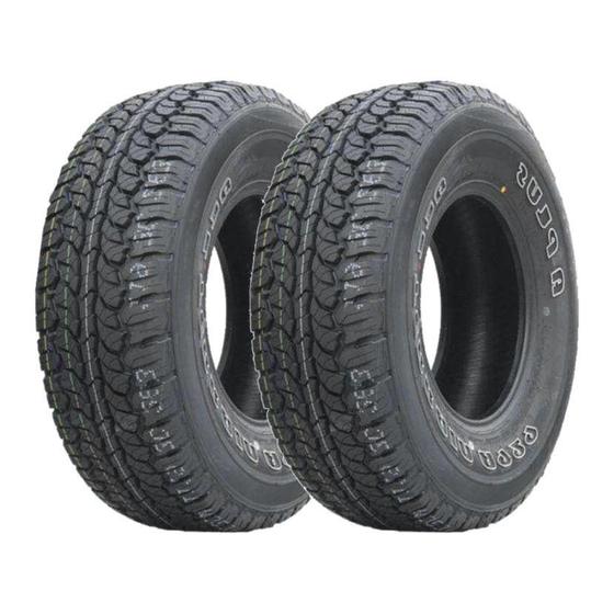 Imagem de Kit 2 Pneus Aplus Aro 17 265/65R17 All Terrain A929 Letras Brancas 112T