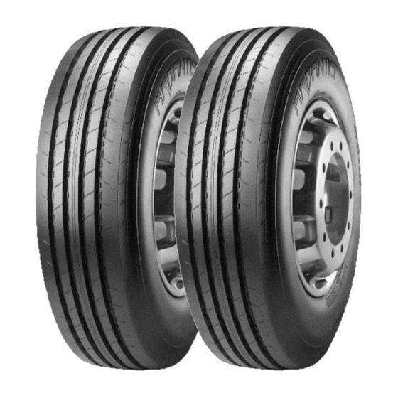 Imagem de Kit 2 Pneus Argantis Aro 22 295/80R22 AR70S 152/148M