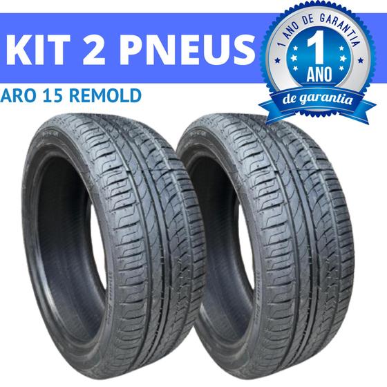 Imagem de Kit 2 Pneus aro 15 185/65R15 Civic / Logan / Onix / Polo / Prisma / Sandero / Versa