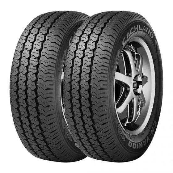 Imagem de Kit 2 Pneus Cachland Aro 16 205/75R16 CH-Van 100 8 Lonas 110/108R