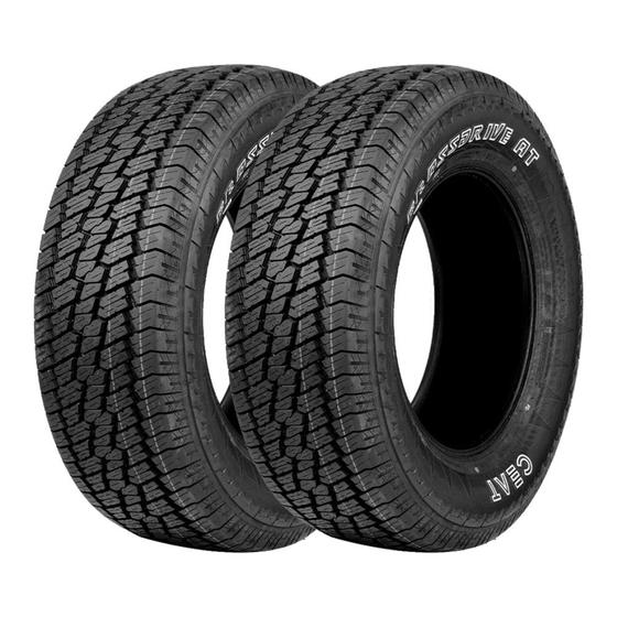 Imagem de Kit 2 Pneus Ceat Aro 17 265/65R17 Crossdrive AT 112S