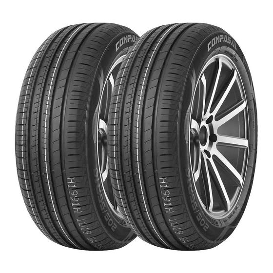 Imagem de Kit 2 Pneus Compasal Aro 16 195/55R16 Blazer HP 87V