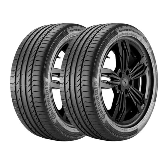 Imagem de Kit 2 Pneus Continental 245/35 R19 93Y Sportcontact5 SSR MOE