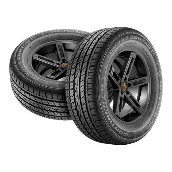 Imagem de Kit 2 Pneus Continental 245/45 R20 103 Xl Fr Crosscontact Lr