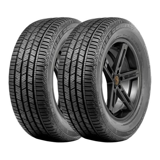 Imagem de Kit 2 Pneus Continental Aro 17 235/65R17 ContiCrossContact LX Sport 108V