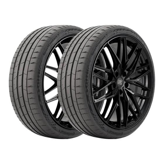 Imagem de Kit 2 Pneus Continental Aro 18 235/40R18 SportContact 7 95Y XL