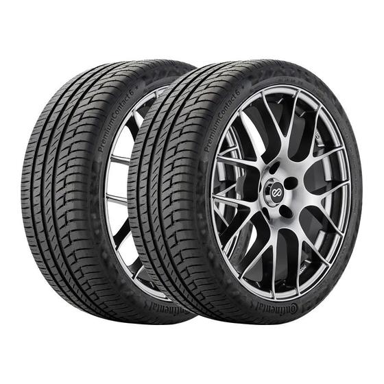 Imagem de Kit 2 Pneus Continental Aro 18 235/50R18 PremiumContact 6 SSR 101Y