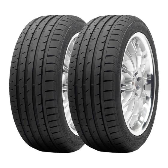 Imagem de Kit 2 Pneus Continental Aro 18 275/40R18 ContiSportContact 3 Run Flat 99Y SSR