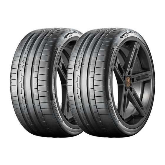 Imagem de Kit 2 Pneus Continental Aro 19 305/30R19 ContiSportContact 6 102Y XL FR