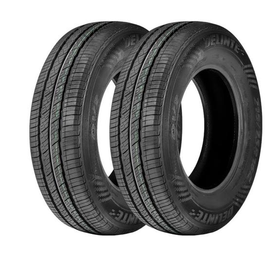 Imagem de Kit 2 Pneus Delinte Aro 16 195/65R16 DV2 8 Lonas 104/102T