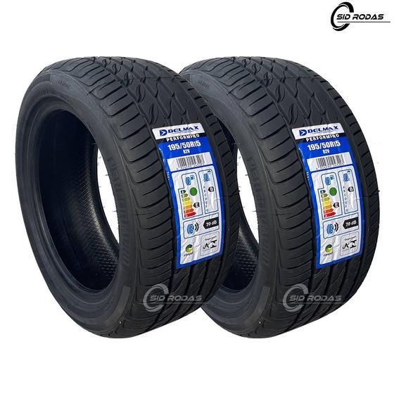 Imagem de Kit 2 Pneus Delmax Aro 15 195/50R15 Performpro XL 82V