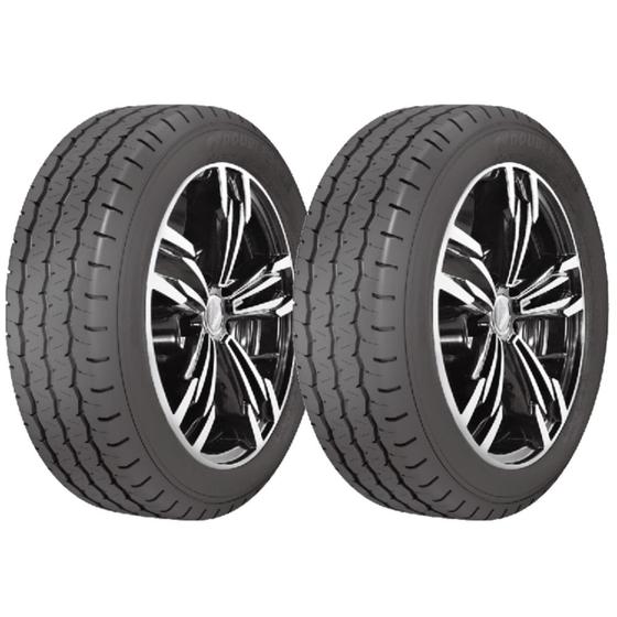 Imagem de Kit 2 pneus doublestar 225/75r16 10pr-c 121/120r ltech dl01