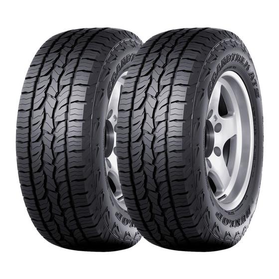 Imagem de Kit 2 Pneus Dunlop Aro 15 205/60R15 Grandtrek AT-5 91H