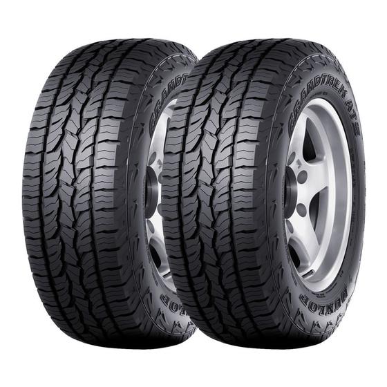 Imagem de Kit 2 Pneus Dunlop Aro 15 205/70R15 Grandtrek AT-5 96T