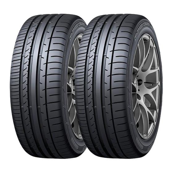 Imagem de Kit 2 Pneus Dunlop Aro 17 225/45R17 SP Sport Maxx 050  91W