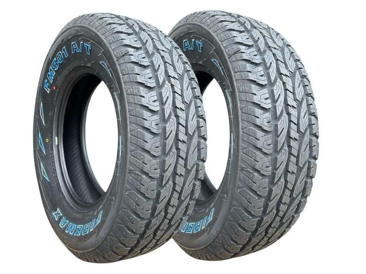 Imagem de Kit 2 Pneus Firemax Aro 16 265/70R16 112T FM501 A/T Letra Branca