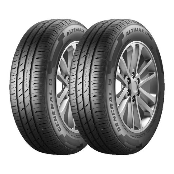 Imagem de Kit 2 Pneus General Aro 14 185/65R14 Altimax One 86H