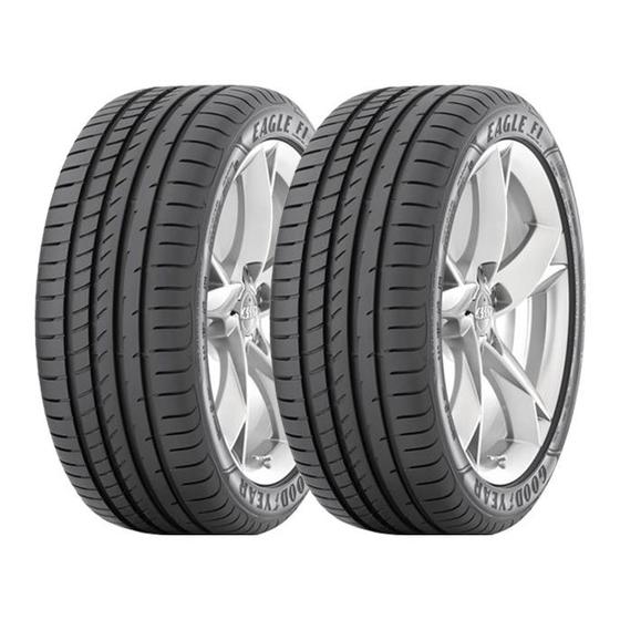 Imagem de Kit 2 Pneus Goodyear Aro 19 265/50R19 Eagle F1 Asymmetric 2 110Y