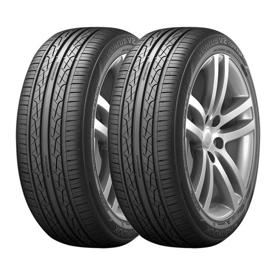 Kit 2 Pneus Hankook Aro 16 205/65R16 Ventus V2 Concept H-457 95V Imagem de Kit 2 Pneus Hankook Aro 16 205/65R16 Ventus V2 Concept H-457 95V